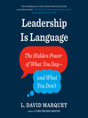 Cover of Leadership Is Language